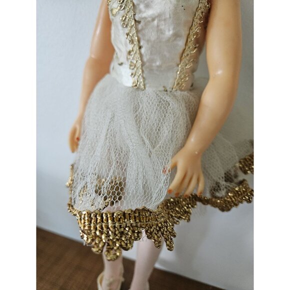 Vintage 18" Sleep Eye Ballerina Doll In Her Original Clothes Stamped 818 - Picture 7 of 11